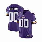 Customized Men & Women & Youth Nike Vikings Purple Vapor Untouchable Limited Jersey,baseball caps,new era cap wholesale,wholesale hats
